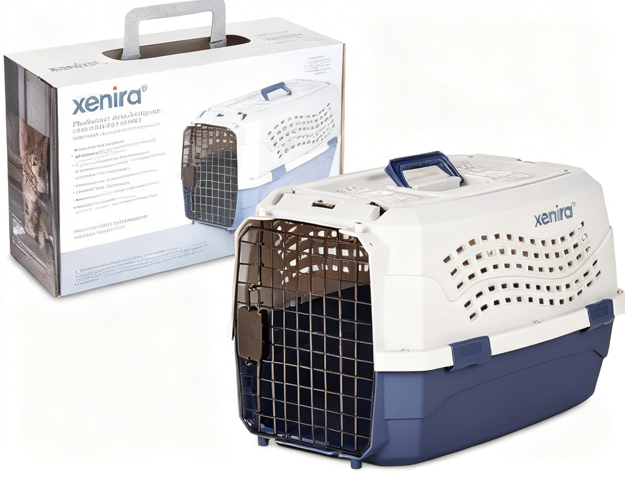 xenira® Feline Interstellar Travel Pod: Airline-Approved Cat Carrier – Cozy, Secure & Stylish Mobile Haven for Your Adventure-Loving Kitty